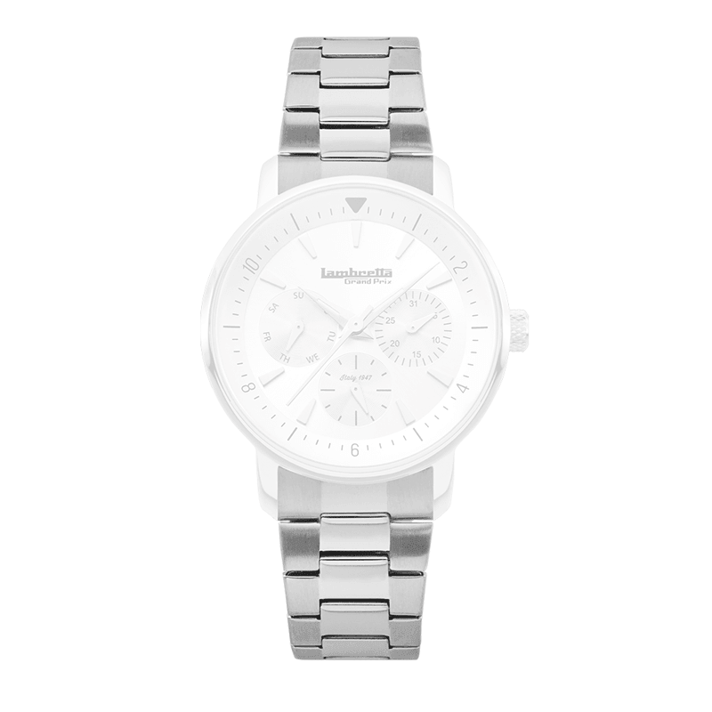 Armband Imola Silver (18mm) - Lambretta Watches - Lambrettawatches