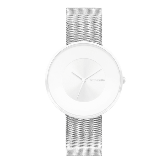 Rem Mesh Cielo Silver (18mm) - Lambretta Watches - Lambrettawatches
